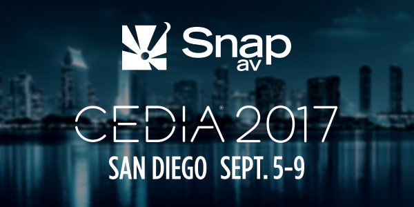 Snap_One_'s tweet photo. There’s still time to sign up for our product training sessions at #CEDIA17! https://t.co/beud7GfF2S @Autonomic_Inc #Visualint #OvrC https://t.co/n4a12HCCZK