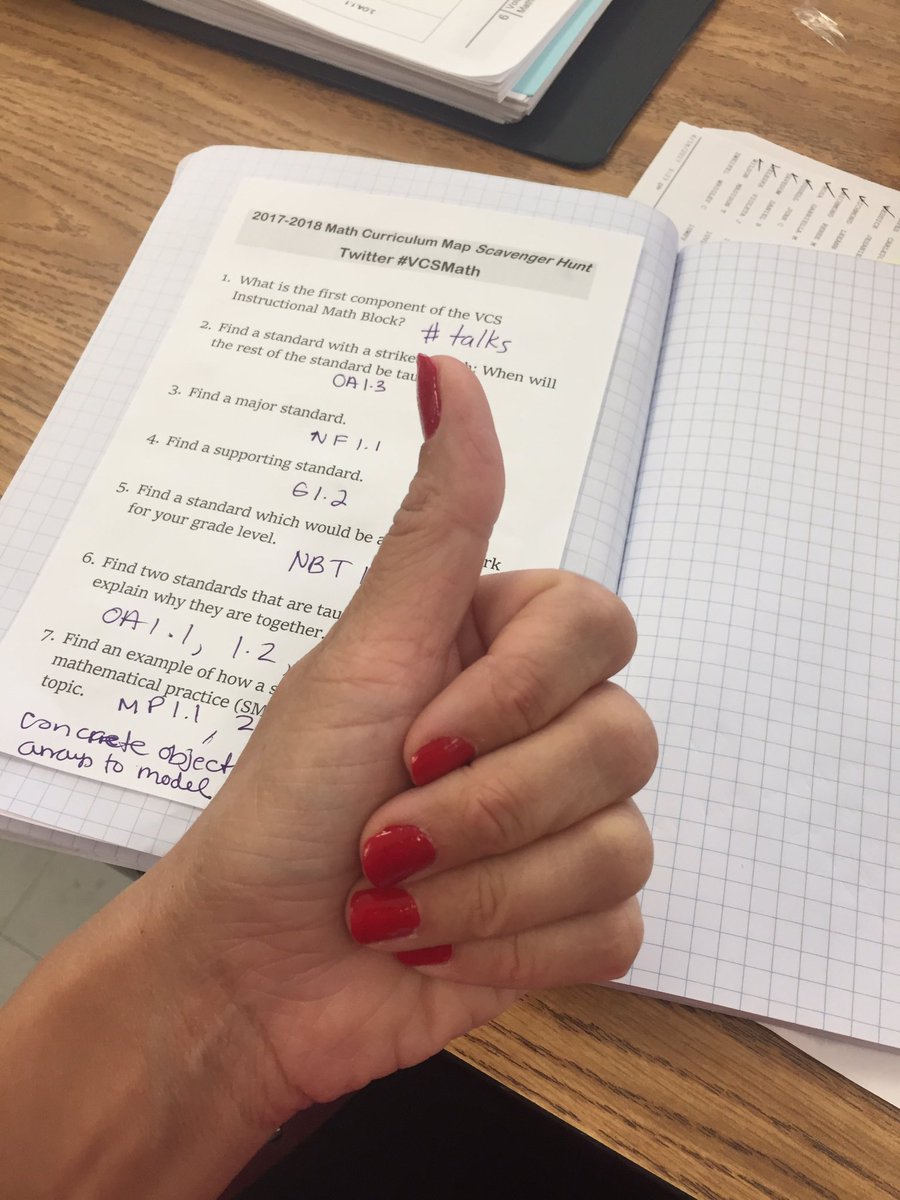 SDteach3's tweet image. Curriculum Map Scavenger Hunt Winners!  #vcsmath