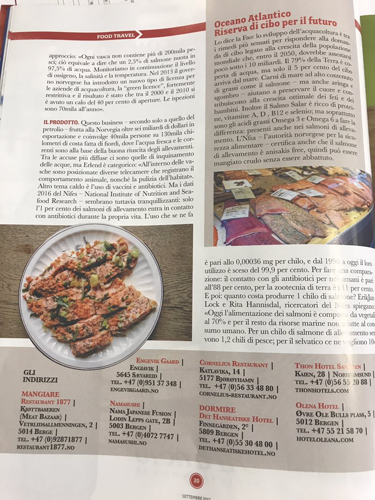 La Norvegia, paese rosa per le tante donne e i tanti salmoni. Sul <a href="/ilGamberoRosso/">Gambero Rosso</a> di settembre