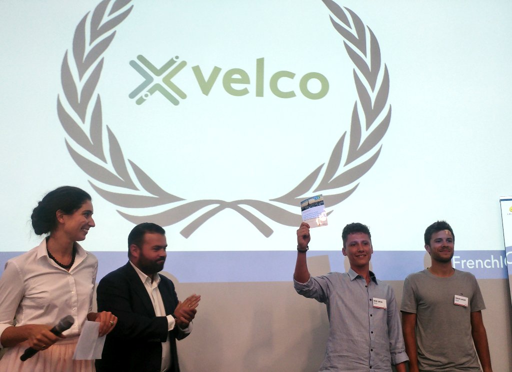 pressecitron's tweet photo. #FrenchIoT @Diabeloop @EisoxCompany @orosound et @velcoTracking remportent le concours de pitch 👏 Ils gagnent leur accès au CES Unveiled ! 👏 https://t.co/fjs8TQXR33