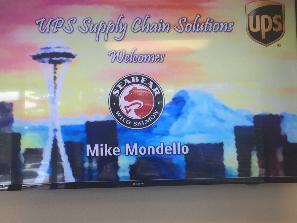 NesSeman9's tweet photo. @NorthwestUPSers Welcome SEABEAR to the Supply Chain Solutions in Auburn! #PARTNERSHIP. https://t.co/VYC5ONuL0X