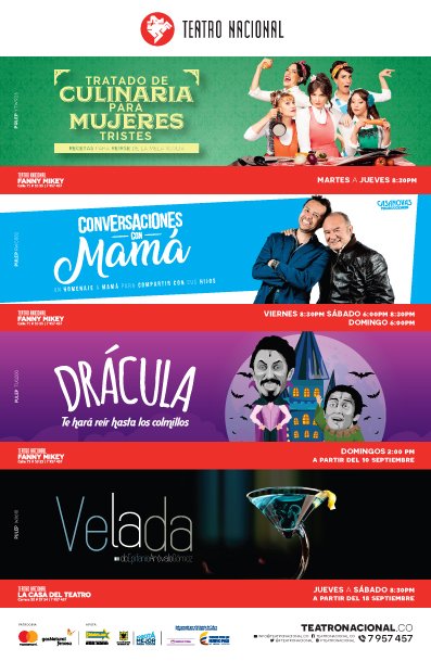 Corpecol's tweet photo. #SeptiembreTraera grandes sorpresas, disfruta de las funciones que quieras en el @fteatronacional con el 20% de descuento #Corpecol #Teatro https://t.co/jU2SLcY4eX