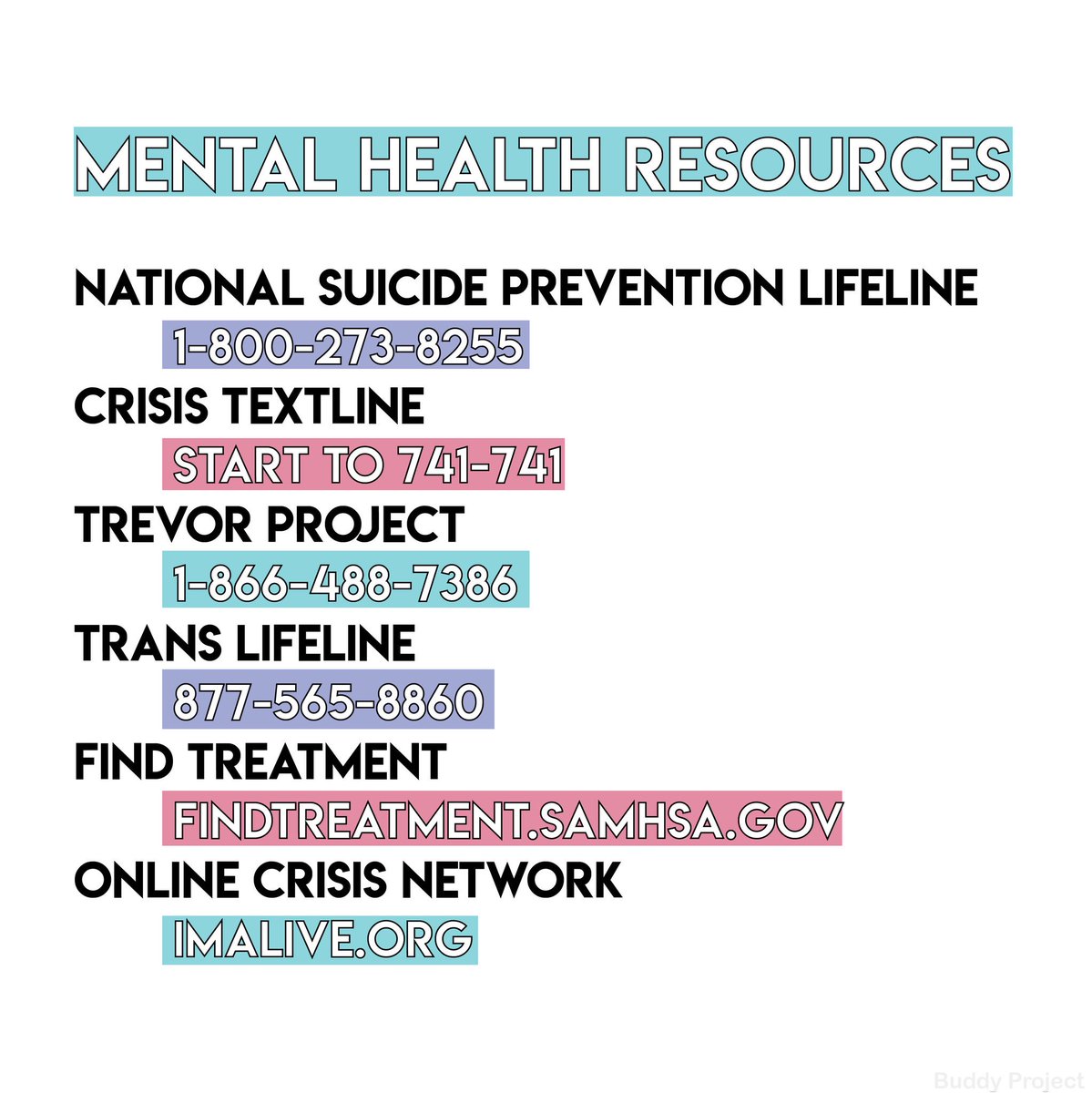 kindmindorg's tweet photo. Today marks the start of #NationalSuicidePreventionMonth. To start, here's some hotlines for those in need. Via @ProjectBuddy, @gabby_frost https://t.co/ok6fEE6DrV