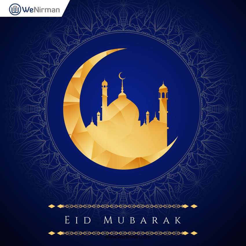 WeNirman's tweet photo. #EidMubarak to all from #TeamWeNirman. May the day brings you loads of happiness &amp; your loved ones be safe.

#Eid #staybless #EidAlAdha2017 https://t.co/zjKFv7pakr