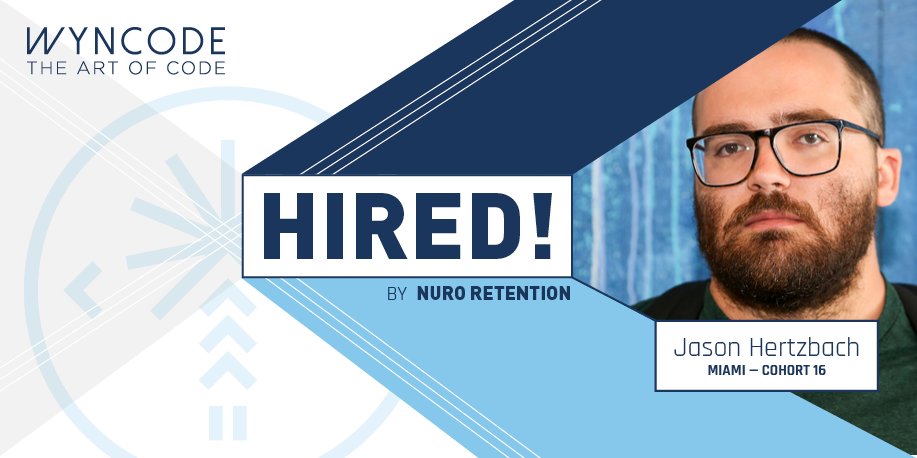 wyncode's tweet photo. @NuroRetention picked up a second Wyncoder via #Wynterviews. Congratulations, Jason! πππππππ #Wynwork #LearnToCode https://t.co/SuWatsJAbT