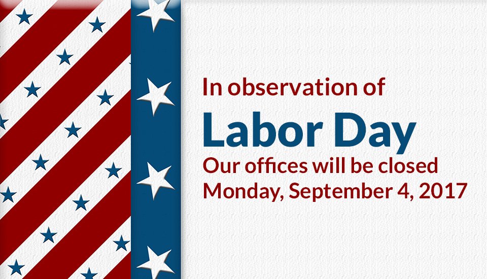VisPerceptions's tweet photo. Just a reminder that #VisualPerceptions will be open regular business hours today & tomorrow before closing for the #LaborDay holiday. https://t.co/KxjZ8bz1oE