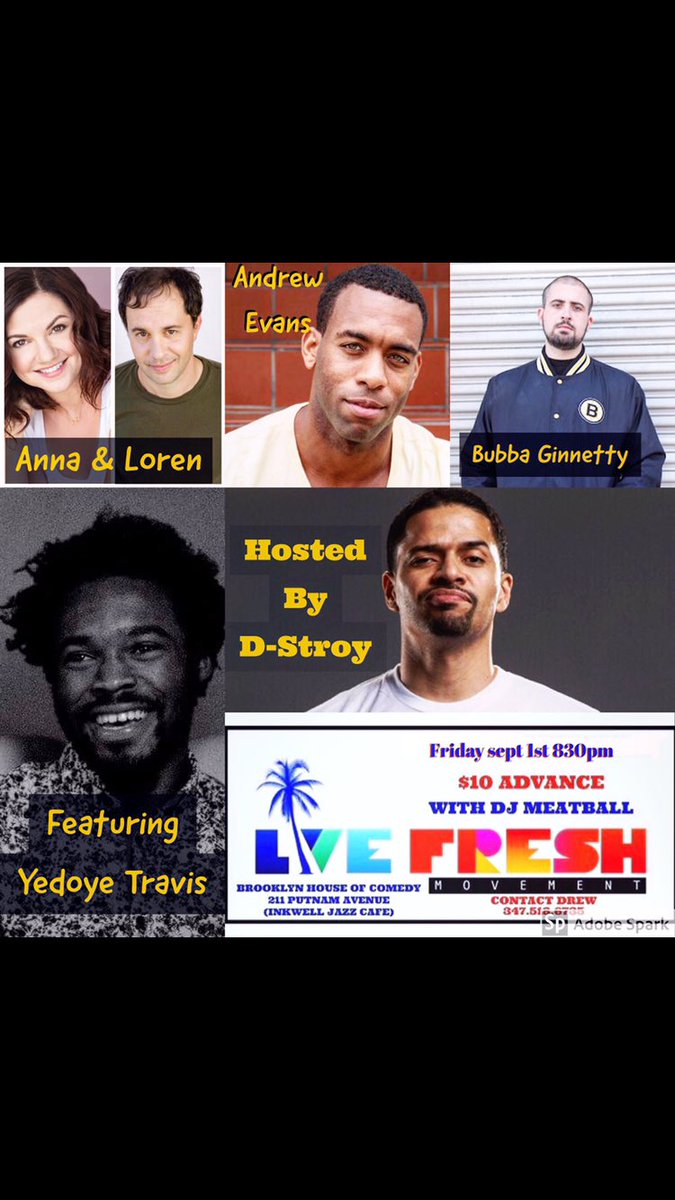 BubbaGinnetty's tweet photo. This is tonight!!! In Brooklyn!!! If you care...... https://t.co/lJDZeHZYng