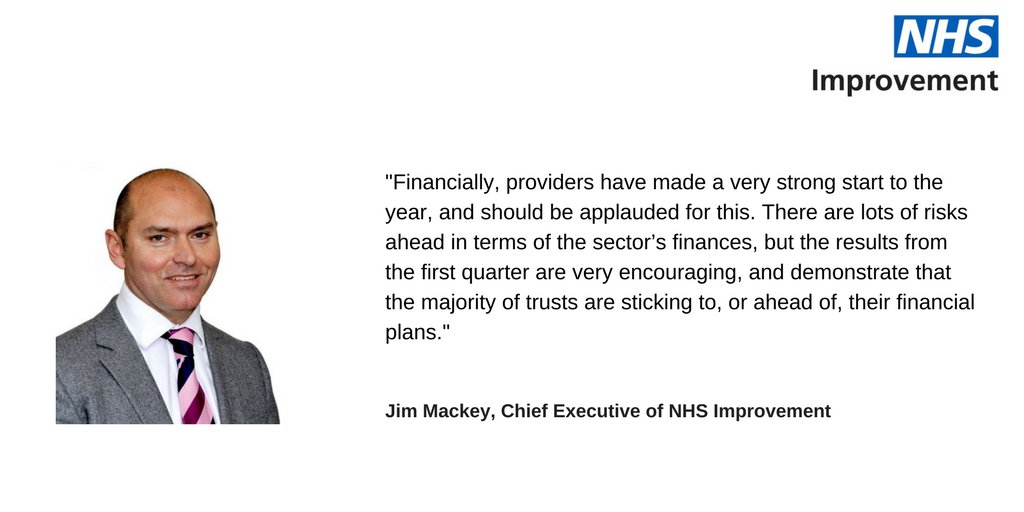 NHSImprovement's tweet photo. Just published! Quarterly performance of the NHS provider sector: quarter 1 2017/18 ➡️ https://t.co/Chp2KaVz8w https://t.co/HvO089Oinh