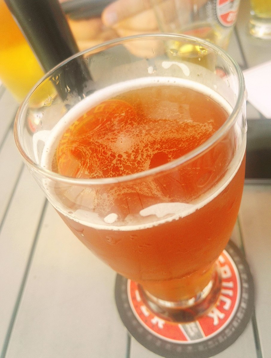 The perfect patio for a <a href="/RedTruckBeer/">Red Truck Beer</a> with a pretty varied bar menu #dogfriendly #vancouver #foodie #redtruck