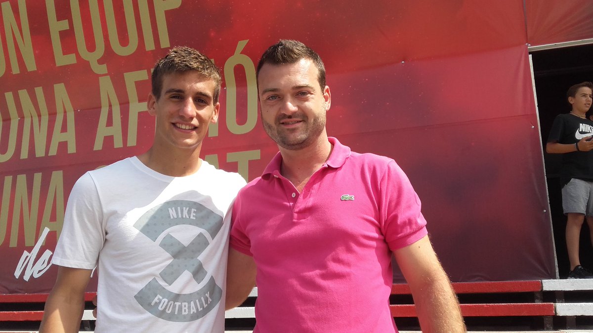 CufiRobert's tweet photo. Sempre és un plaer veure't @ppons17 !! Gràcies per l'amabilitat i a seguir treballant per seguir sent gran!! Molta sort! Som-hi @GironaFC !! https://t.co/aizxmod1Ts