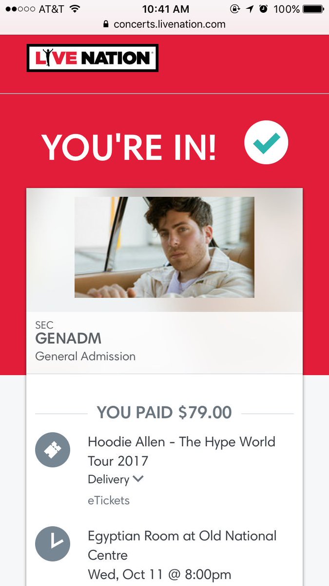 Hansenn24's tweet photo. I've been waiting so long for this!! 😍 @HoodieAllen https://t.co/MYmVxeORro