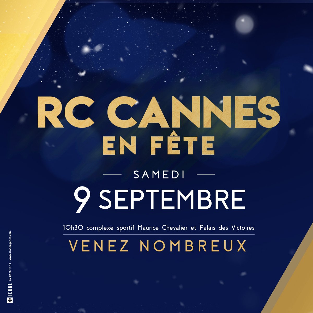 rccannes's tweet photo. Notez la date du 9 septembre dans vos agendas : RC CANNES en FÊTE ! Venez nombreux ! #fete #leracing #rccannes #cannes #volley #sport #club https://t.co/K1olnbUyFC