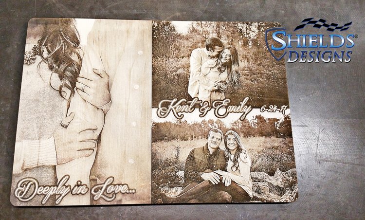 shieldsdesigns's tweet photo. Laser engraving on wood https://t.co/aJI0fagaCq https://t.co/NxeqvVVuD0
