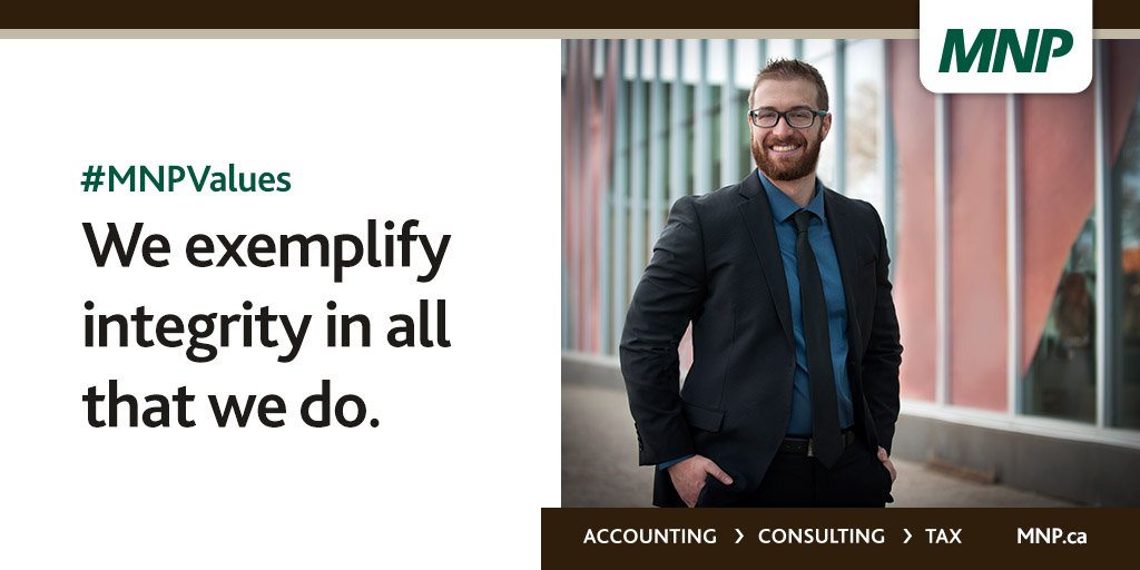 MNP_Careers's tweet photo. At MNP, it is okay to try and fail, but it is not okay to not try. #MNPValues https://t.co/GYW6c59JLV
