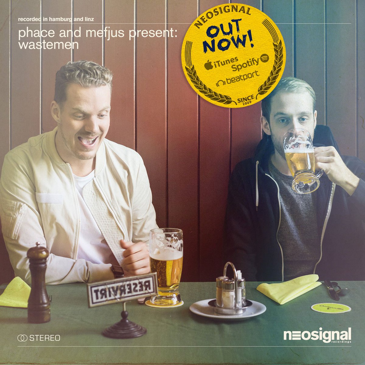 martinmefjus's tweet photo. Time to get wasted! My collab EP 'Wastemen' with @phace_ is out today! 🍻
 
Stream / Download: https://t.co/eEXywgz0M4 https://t.co/Y9RCGiW2pB
