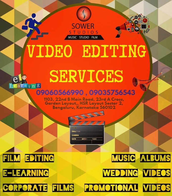 hippie_huduga's tweet photo. Video Editing Services.
For more info contact #SowerStudios
#filmediting #corporatevideos #weddingvideos
#promotionalvideos #elearning https://t.co/8JKXdh4uPj