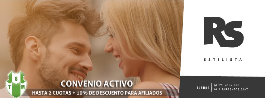 stmbb's tweet photo. Nuevo convenio para afiliados al @stmbb - "RS ESTILISTA" ✂️- 10% de descuento y hasta 2 pagos sin interes! @Aguero_M_A https://t.co/1aMm3hITWm