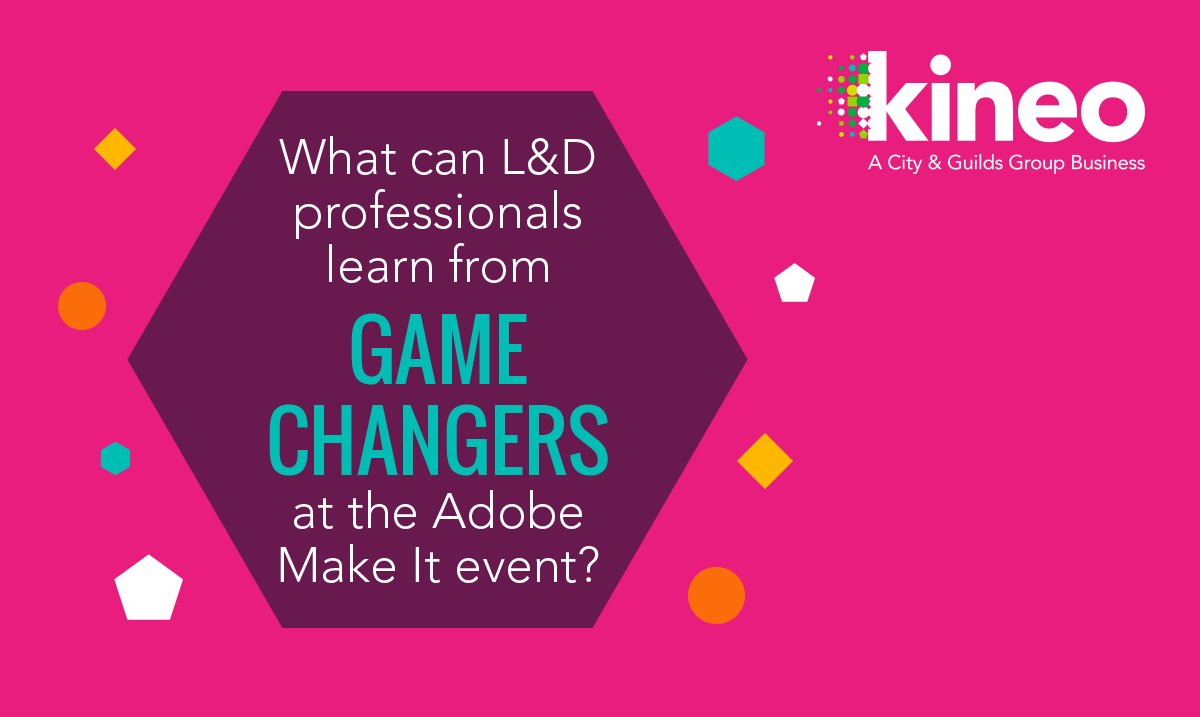 kineo's tweet photo. Elaine one of our Interactive Graphic Designers stepped out of her L&amp;D bubble last month to attend the #MakeItAPAC  https://t.co/Cmc0GmjrvK https://t.co/b53h7p3eId