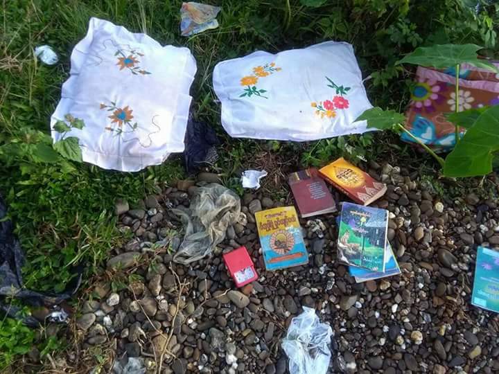 Muslim terrorist who destroyed Buddha statues and literature