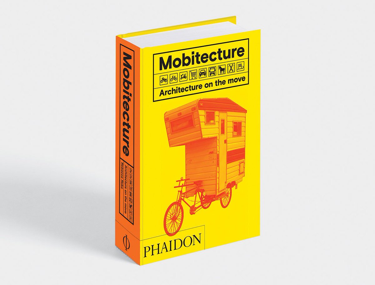 DomusWeb's tweet photo. “Mobitecture” by Rebecca Roke and @Phaidon is a celebration of mobile architecture in all its variety. #fridayreads https://t.co/Khp9ETPBNS https://t.co/BYEVsIBuqL