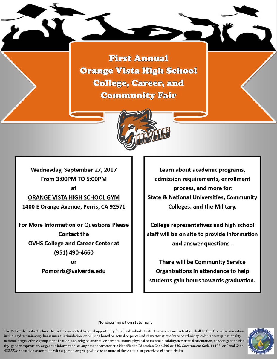 Come join us during our college fair