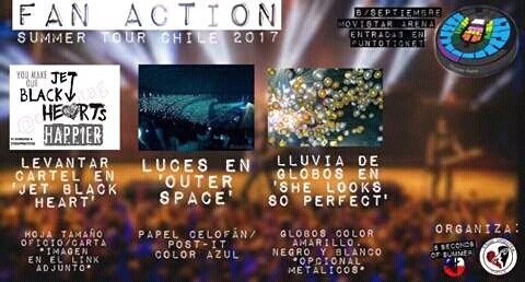 5SOSChile's tweet photo. UNA SEMANA PARA 5SOS EN CHILE CTM 🎉❤
Recuerden los fan actions 👇👇 https://t.co/UyRcRRk35e