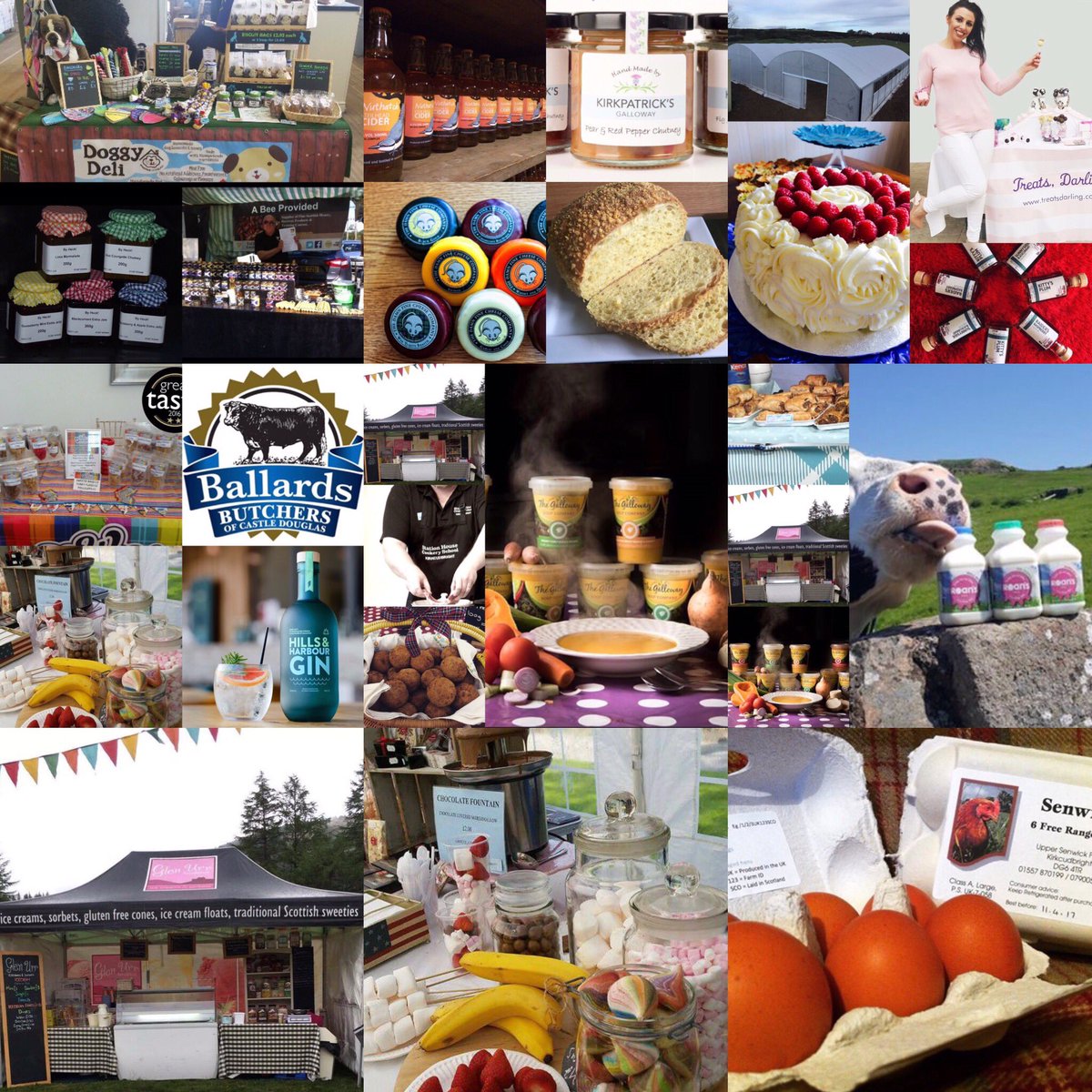 Check out the array of #dgfood that will be <a href="/cdharvestfood/">CD Bike & Food Fest</a>! #ScotSpirit #eatlocal #eatdg #foodfestival