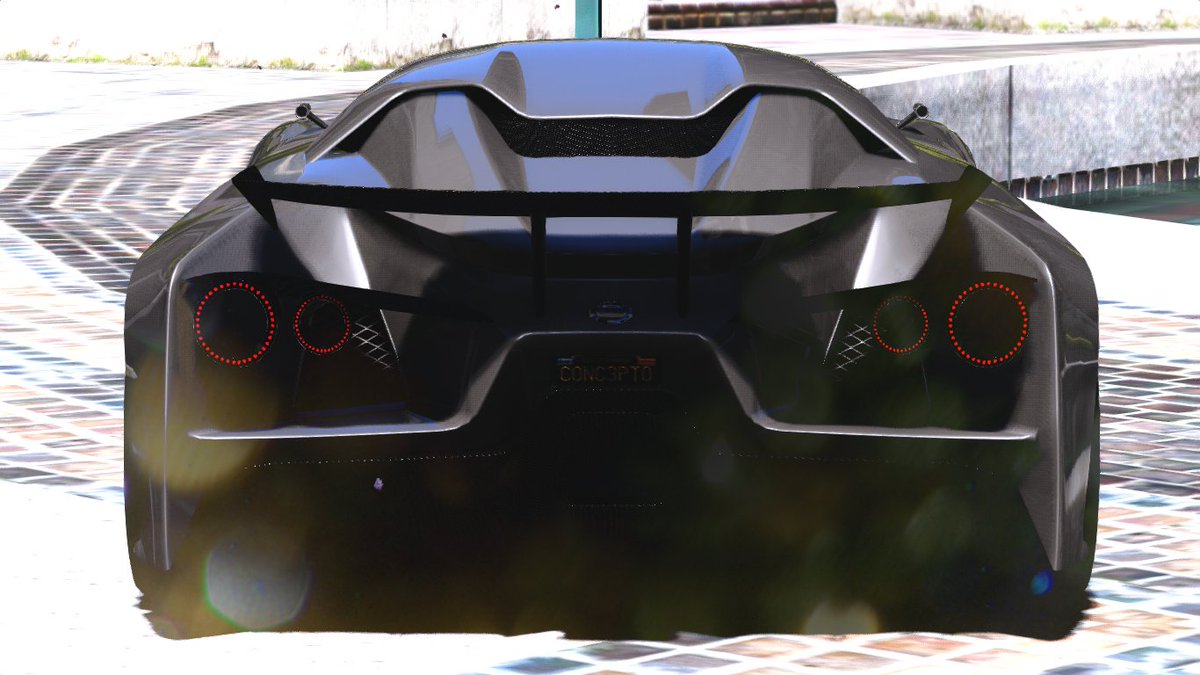 Just_Rik0's tweet photo. #GTAV #GTAVMOD #GTAOnline #GTAPhotographers #GTAVPC #GTAMODDING #Nissan #Concept2020 #Vision #GranTurismo #conceptcar #gtr #hypersports https://t.co/4YZg0bmkox