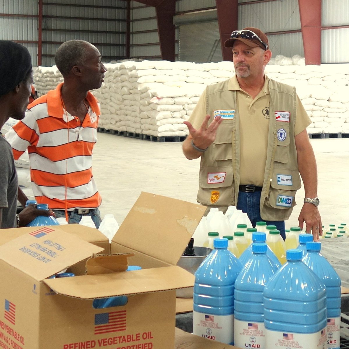 UPS_Foundation's tweet photo. .@UPS responder Dale Herzog is on loan to Harris County Emergency team, assessing logistic needs for 60 resource centers #HarveyRelief https://t.co/IWX1fzjCbD