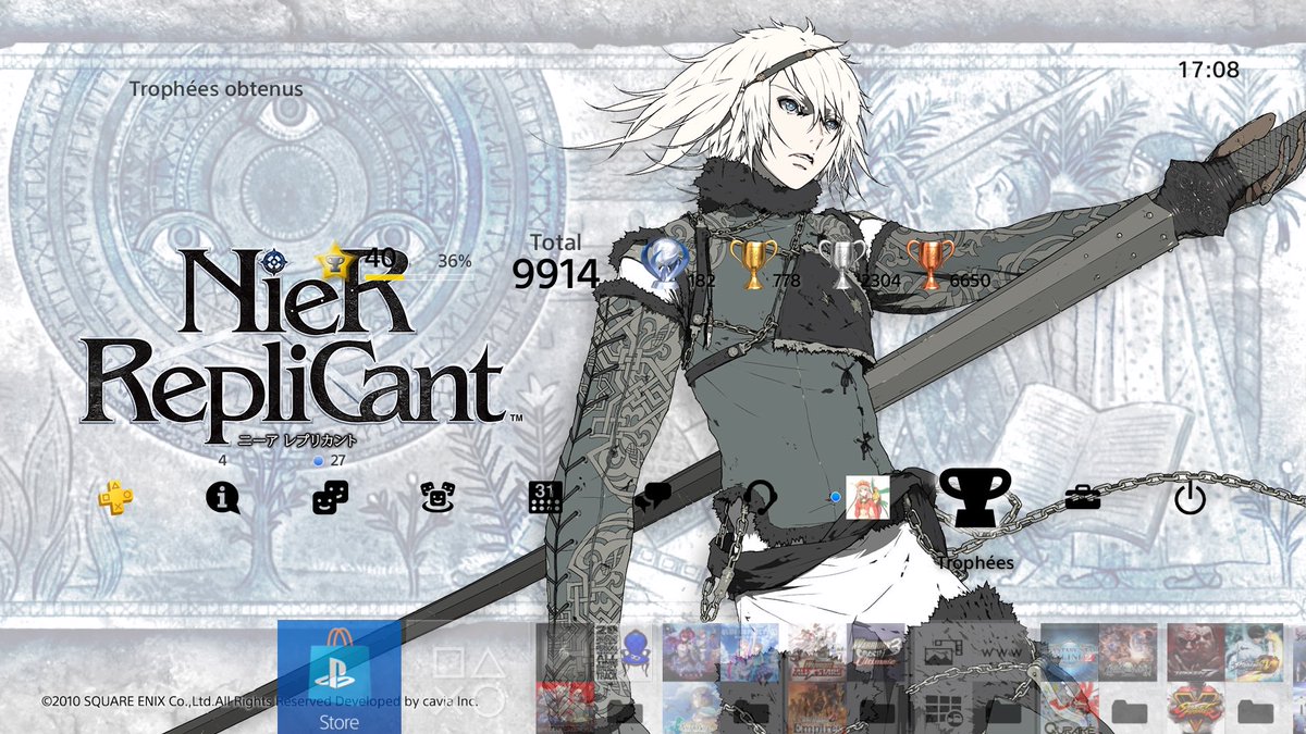 Ichikyo Nier Replicant Exclusive Ps4 Theme Bgm Playing Is Nier S Yonah Pluck Ver Ps4share