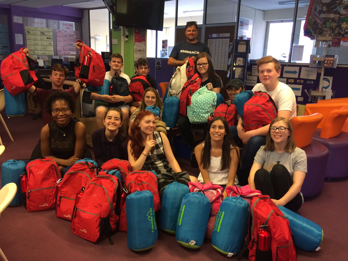 onebigfamilyHTH's tweet photo. Thanks to these amazing young adults who filled all these rucksacks to give out to the homeless. @NCSTeam_10 @MedwayRadio @themytrust https://t.co/icsfBH6SGO
