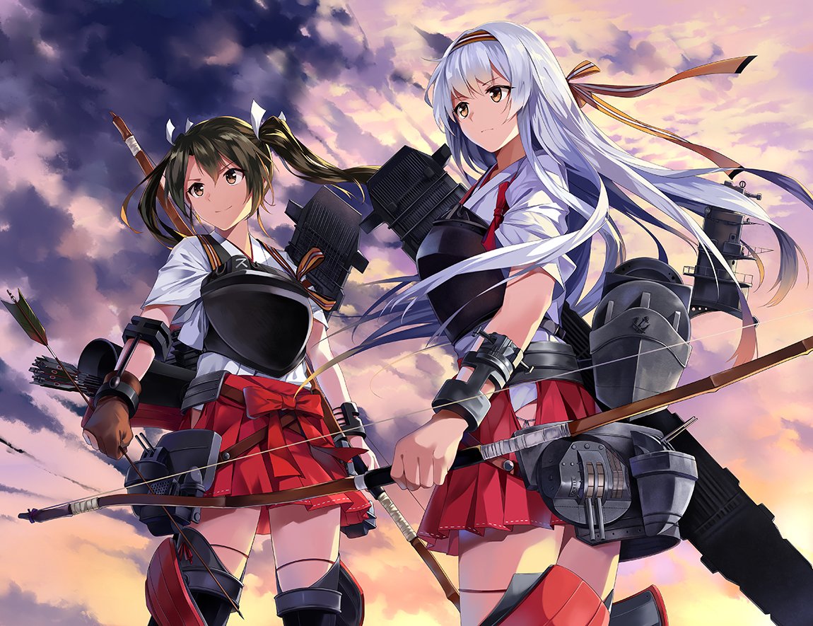 ট ইট র 蒼月アイン 現在のデスクトップ画像をなんとなく晒してみる デスクトップ画像 艦これ 鶴姉妹 翔鶴 瑞鶴 ট ইট র 蒼月アイン 現在のデスクトップ画像をなんとなく晒してみる デスクトップ画像 艦これ 鶴姉妹 翔鶴 瑞鶴