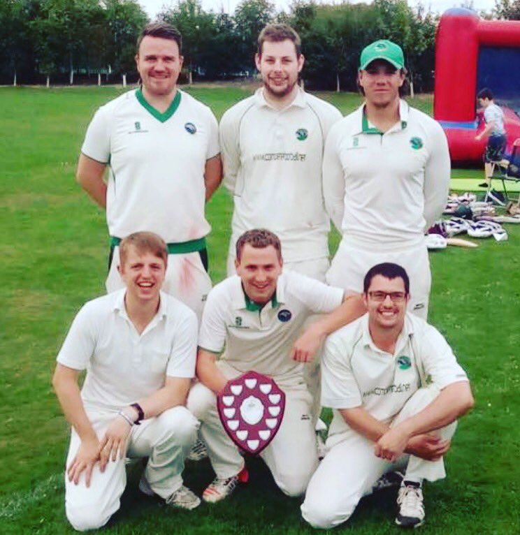 SeatonBurnCC's tweet photo. Winners of the inaugural Nigel Butterworth 6 a side tournament last week https://t.co/G6XwvPAu1X