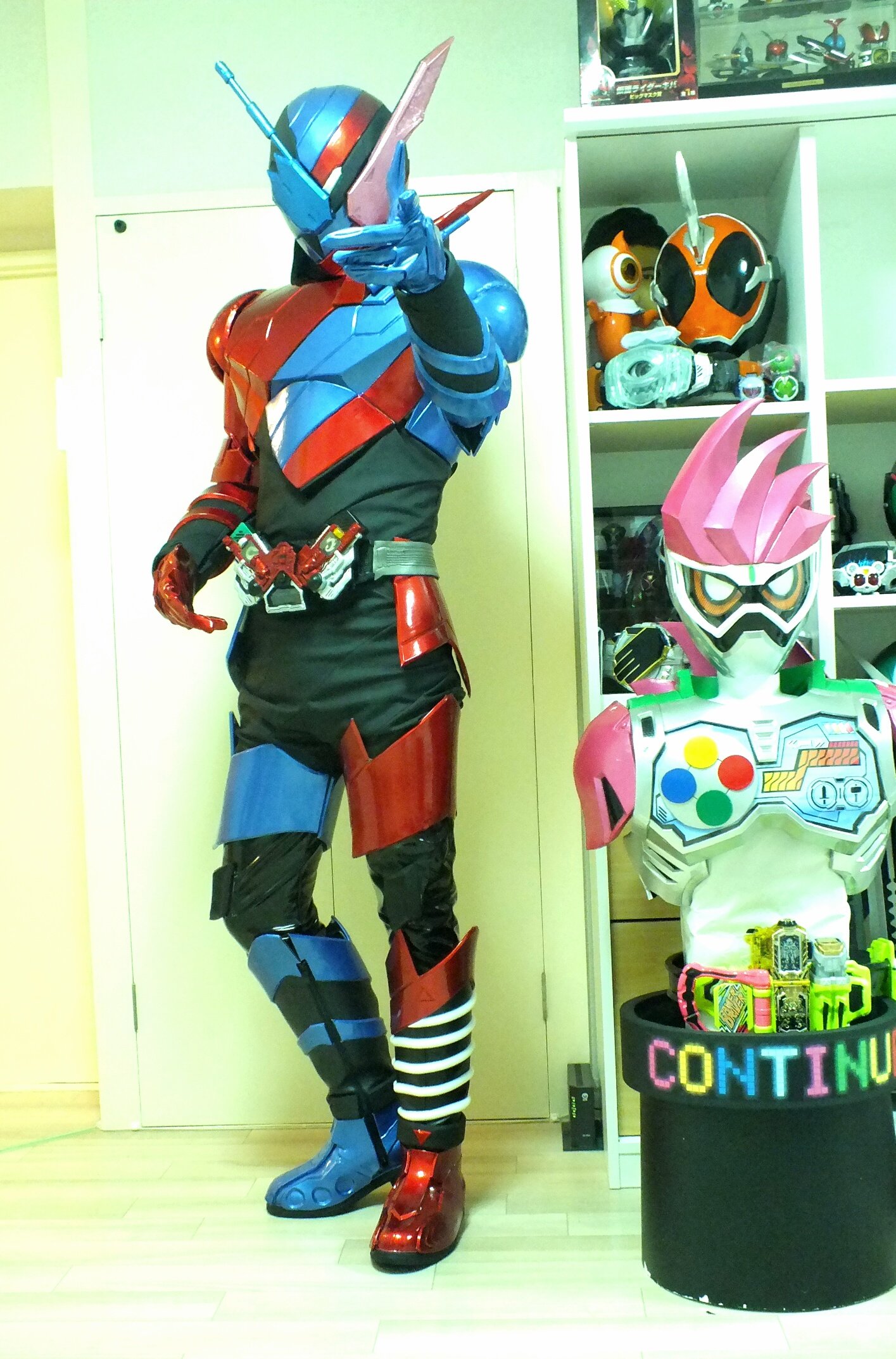 仮面ライダービルドアトラク衣装