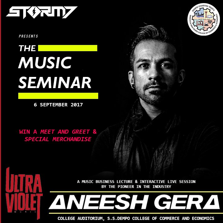 storm7goa's tweet photo. Spreading some good vibes through music !! ❤️ We have Supersonic's Finest @aneeshgera Giving you the Insights of the music industry! COME! https://t.co/tDL8R6gMdV