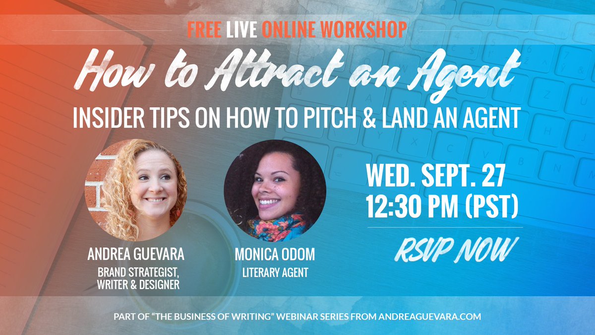 AndreaMGuevara's tweet photo. Have you seen this line up? The Business of Writing series: https://t.co/e20LzMrDvP
@rhymeswithbee @dana_kaye @atallorder @modomodom https://t.co/aUmE4n5T1D