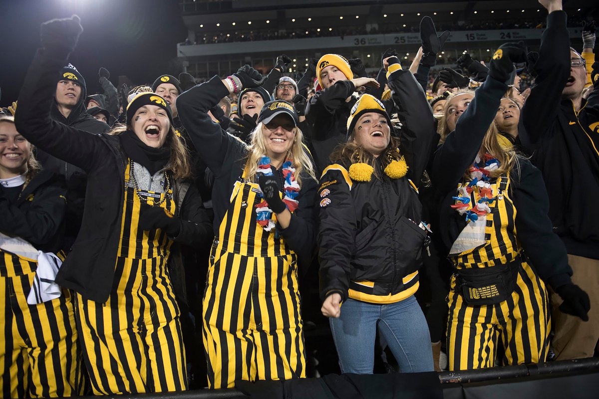 Can't wait to get back into <a href="/kinnickstadium/">#SwarmKinnick</a> and hang with 70,000+ of our favorite people | #FightForIowaFridays
