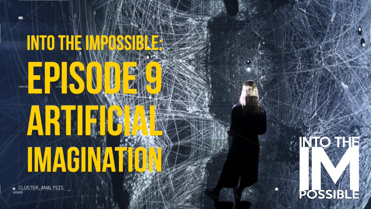 Season 2 of #IntotheImpossible #podcast starts on #ArtificialImagination w/@KenricMcdowell @artwithMI @BrownSheldon imagination.ucsd.edu/_wp/podcast/ep…