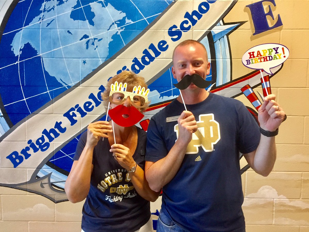 BfmsBentonville's tweet photo. Happy Birthday Gail and @AGaffigan. Have a fabulous day. @Bentonville_PS #whereexcellencelives #birthday #BFMSROCKS https://t.co/GNagXbSVbx