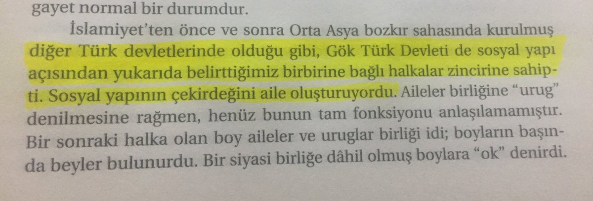Türklerin kurduğu bütün devletlerde , devletin temelini "aile" oluşturur.