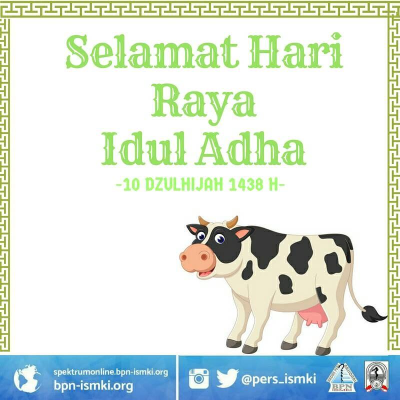 Selamat Hari Raya Idul Adha 1438 H!!

#IdulAdha
#BPNISMKI