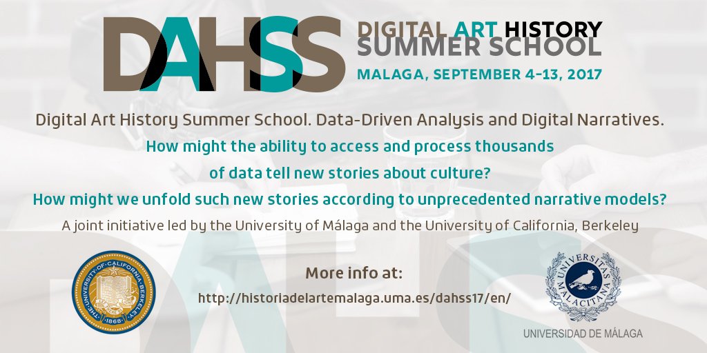 airun72's tweet photo. Everything ready for the summer school on Digital Art History at @linkbyuma. Stay tuned to hashtag #DAHSS17. Info: https://t.co/Hv2y3Z5gx6 https://t.co/TwlnjKA5PU