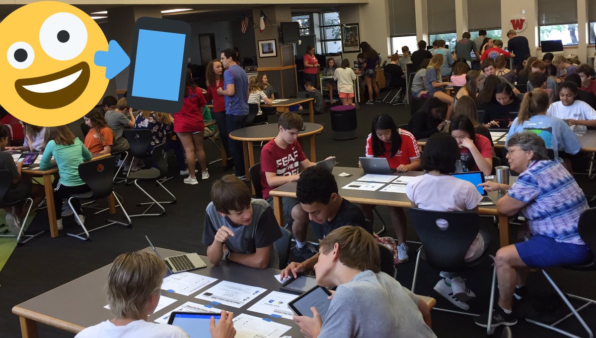 tejashanson's tweet photo. Freshmen #ipaded basecamp @WHSChaps w/ @NotabilityApp @GoogleForEdu @AppleEDU @iVengers #eaneschat https://t.co/XBWBPC7u6l