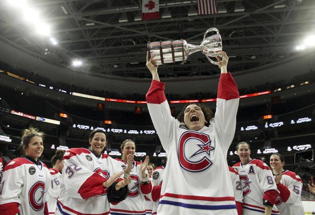 PrideTape's tweet photo. Canadian Women's Hockey League will begin paying its players next season. Scoring another win for equality! https://t.co/QPsnwom3P2 🏒 #CWHL https://t.co/BjRSB9KldA