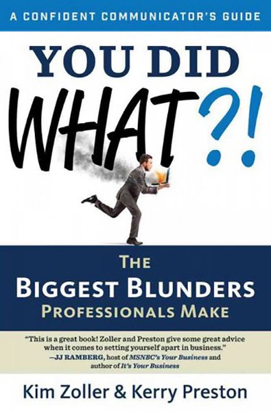 bizsum's tweet photo. In You Did What?!, Zoller and Preston provide a roadmap to help people overcome the most common career pitfalls: https://t.co/uDLzP4ev4X https://t.co/4ZQUZvkrro
