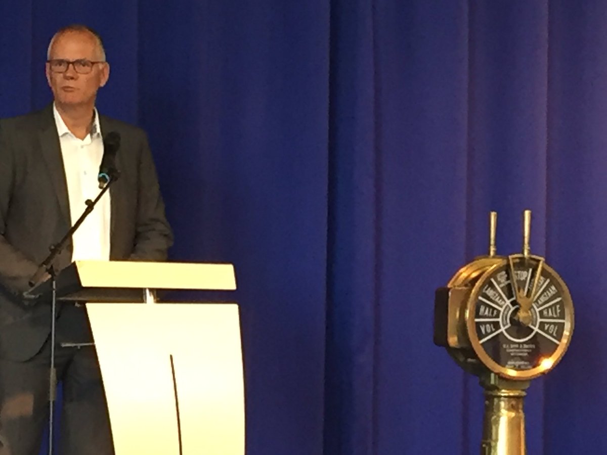 De haven verbindt bedrijven en mensen. Emme Groot opent  #havendagen in #delfzijl #ebg #sbeemsdelta