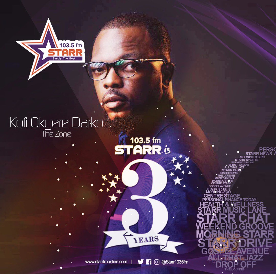 starr1035fm's tweet photo. 🇬🇭 📻 #HolidayJam on #StarrDrive with  @kod_57 &amp; @djmonogh - NP 📻 @Real4x4 Ft @sarkodie -Duabo 📻 #StarrAt3 https://t.co/u7Dj3IHofA