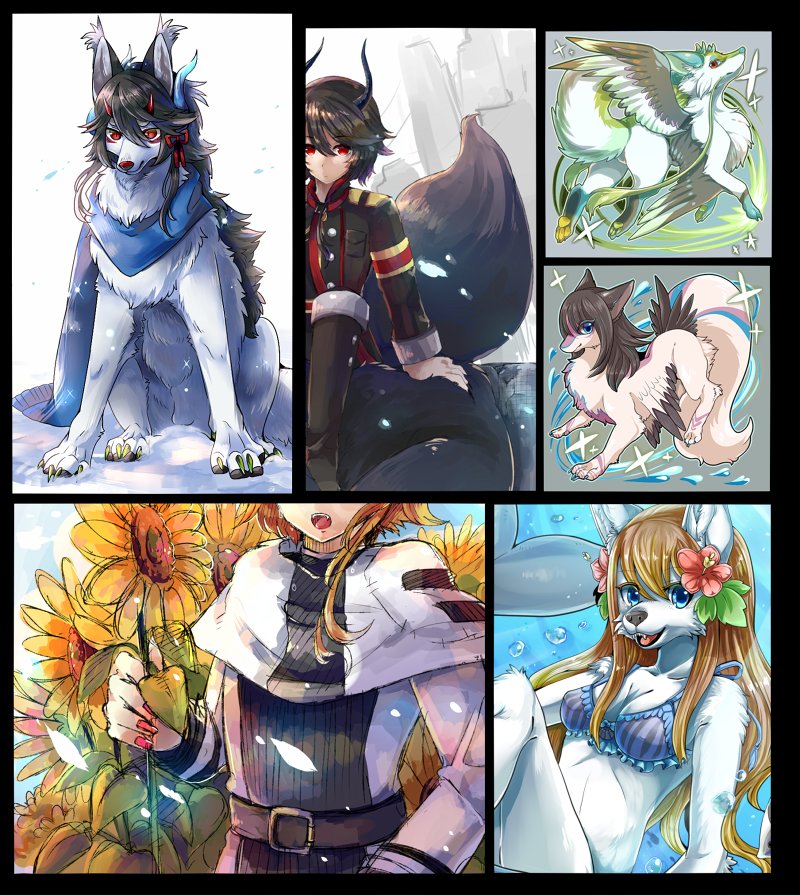 #夏の創作クラスタフォロー祭り 
#創作クラスタと繋がりたい
#ケモナーさんと繋がりたい
#絵描きさんと繋がりたい
ケモノ、獣人、ドラゴン、人間、雑多です!
企画や創作が大好きです。キャラ設定を深く掘り下げるのも大好き。
誤いいねを防ぐ為にRT中心に巡回させていただきます～! 