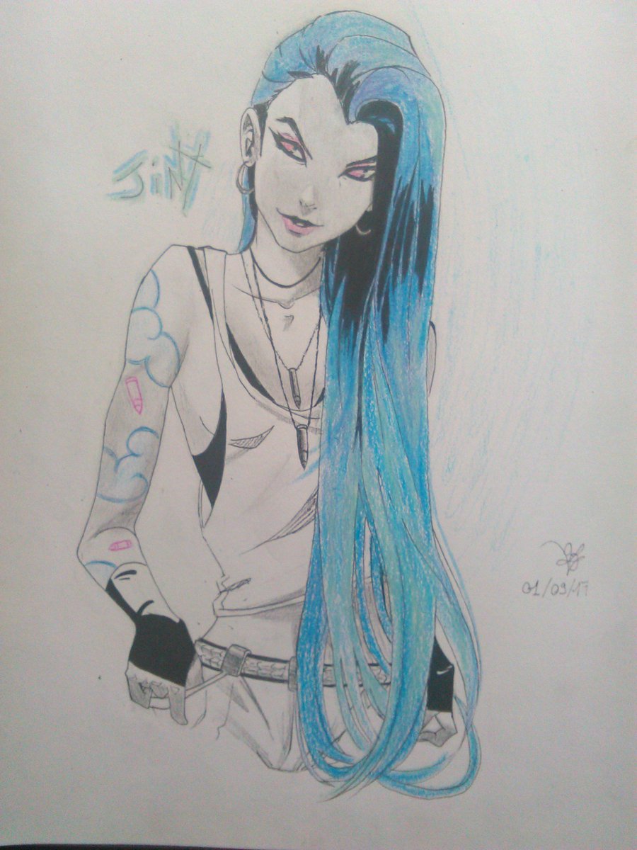 Ako Ç«ã¿ã³ On Twitter Little Drawing Jinx Of Lol P Drawing