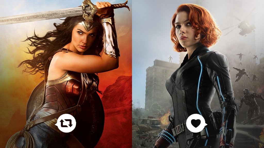Wonder Woman y Black Widow. Dos grandes heroínas, referentes de
